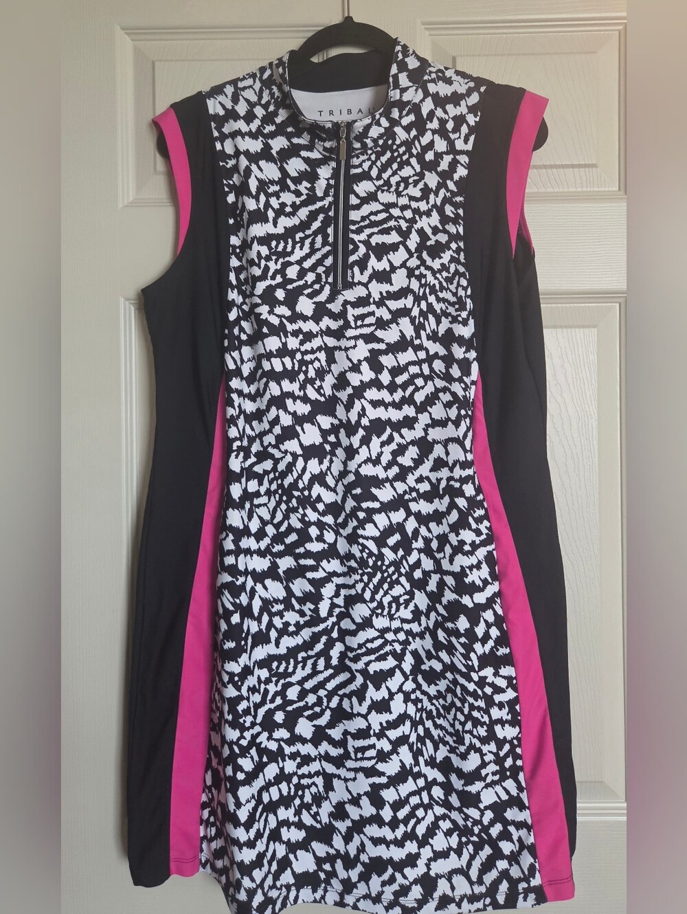 Tribal Print Golf Dress L